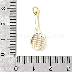 Латунь с подвесками из искусственного жемчуга из абс-пластика&nbsp;KK-P343-07G