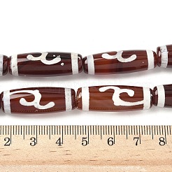 Нити бусин дзи в форме риса в тибетском стиле G-A269-A12-01