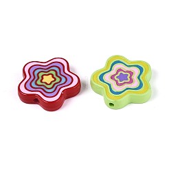 Непрозрачные акриловые эмалированные бусины&nbsp;SACR-T035-34M