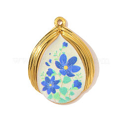 Подвески из нержавеющей стали 304 с печатью&nbsp;STAS-OY003-47G