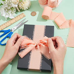 5 метр хлопчатобумажных бахромчатых лент OCOR-WH0045-09B