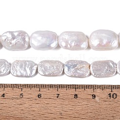 Natürliche Barock Keshi Perlen Stränge&nbsp;PEAR-S020-D11