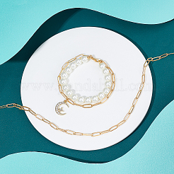 Плоские цепочки из нержавеющей стали 304 CHS-WH0001-06-1