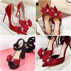 Съемные украшения для обуви из полиэстера AJEW-WH0283-29A