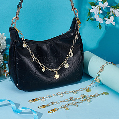 3 шт. цветок луна солнце подвеска алюминиевая скрепка цепи сумка декоративная цепочка HJEW-NB00278