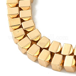 Fili di perline di ematite sintetica non magnetica elettrolitica&nbsp;G-H020-I01-03