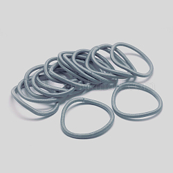 Accessori per capelli della ragazza, filo di nylon legami dei capelli fibra elastica, grigio scuro, 44mm