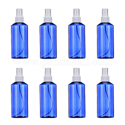 Flacons pulvérisateurs en plastique pour animaux de compagnie rechargeables de 200 ml, bouteilles de pompe vides pour liquide, bleu, 5.3x15.7 cm, capacité: 200 ml (6.76 oz liq.)