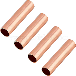 Tubo de cobre personalizado, cobre rojo, 101.5x24x1mm, agujero: 22 mm