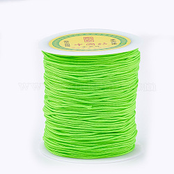 Hilo de nylon, verde césped, 1.5mm, alrededor de 120.29 yarda (110 m) / rollo