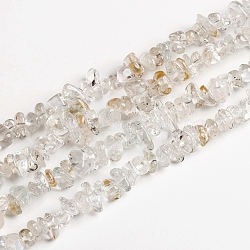 Brins de perles de topaze naturelle, 2.5~6x4.5~10.5mm, Trou: 0.8~1mm, environ 33.86 pouce (86 cm)