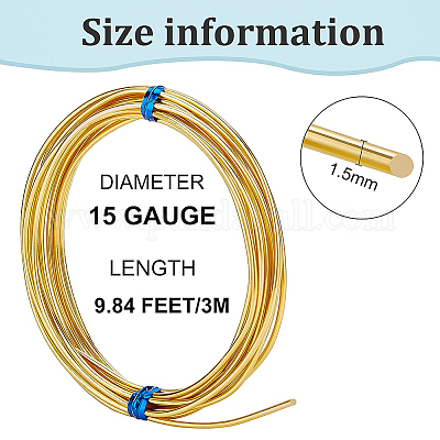 Messingdraht&nbsp;CWIR-WH0010-08B-G-1