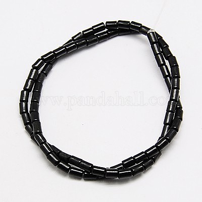 Синтетических нитей бирюзовые бусы TURQ-G120-5x9mm-04-1