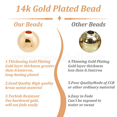 360 шт. 7 стиля стойки для гальванизации латунных бусин KK-AN0001-08-1