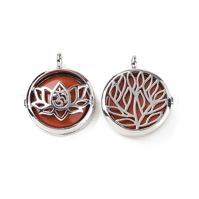 Подвески из натуральной красной яшмы G-G982-01P-02-1