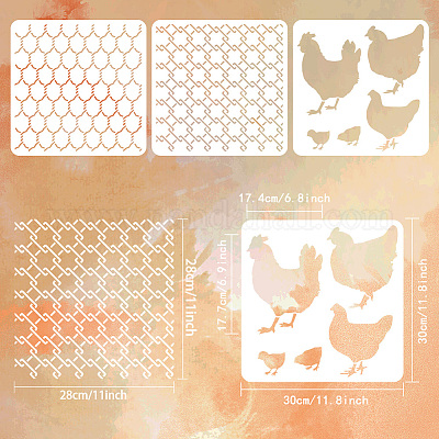 FINGERINSPIRE CHEER Painting Stencil | 8.3x11.7" Reusable Template For Walls, Furniture, DIY Crafts