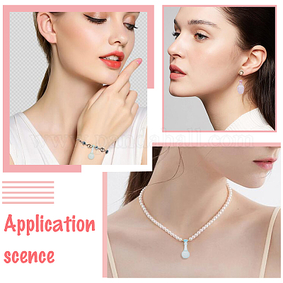 48 шт. 6 стиля фиктивная бутылка прозрачный смоляной кабошон RESI-OC0001-49-1