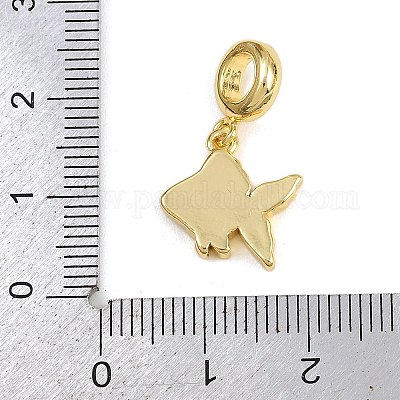 Латунные эмалированные европейские подвески с подвесками KK-N271-23G-1