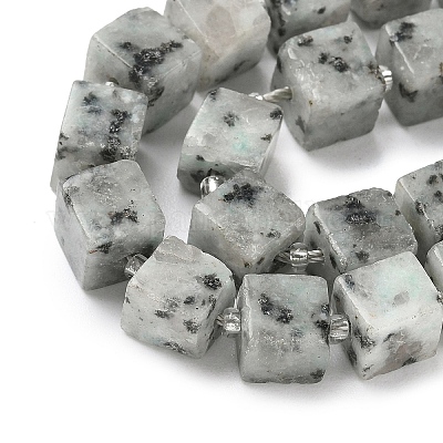 Природных кунжута яшмы бисер нитей G-D338-A20-1