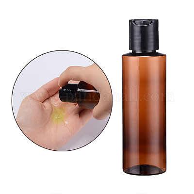 120 мл прозрачные пластиковые бутылки с верхней крышкой для домашних животных MRMJ-WH0009-03A-120ml-1