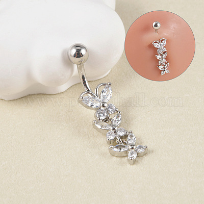 Кольца для пупка из нержавеющей стали 304 WGA7D27-10-1