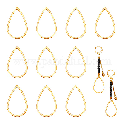 10 шт. соединительные кольца из нержавеющей стали 201 STAS-UN0058-75-1