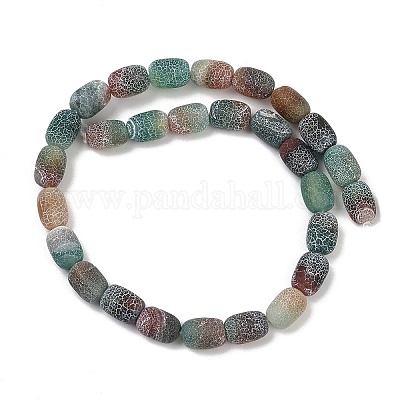 Естественные выветрившиеся агатовые бусины G-NH0047-B01-01-1