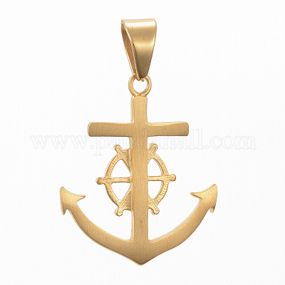 Pendentifs en acier inoxydable 304&nbsp;STAS-L196-30G-1