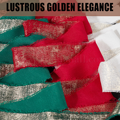 3 рулон 3 стилей односторонней полиэстеровой ленты для горячего тиснения с потертостями OCOR-CP0001-12B-1