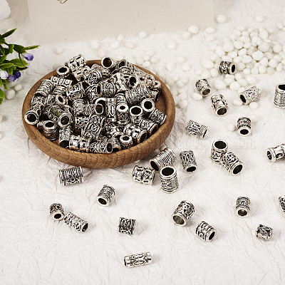 150шт 15 стиля европейские бусины из сплава в тибетском стиле FIND-TA0002-68-1