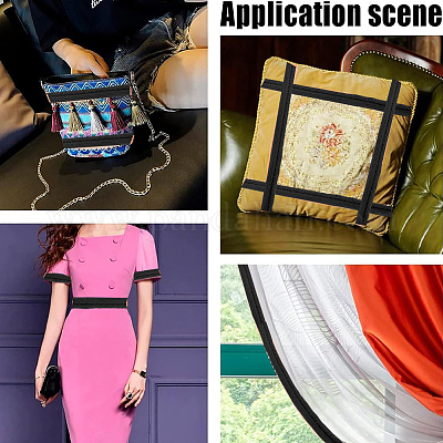 Отделка губ из синели DIY-WH0580-17C-1