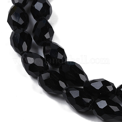 Непрозрачные однотонные нити бусин EGLA-N013-P6mm-D01-1