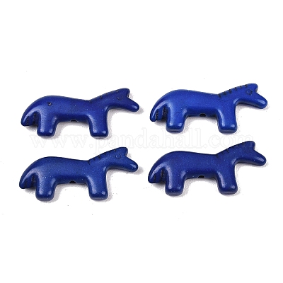 Синтетические бирюзовые бусины&nbsp;G-B158-01I-1