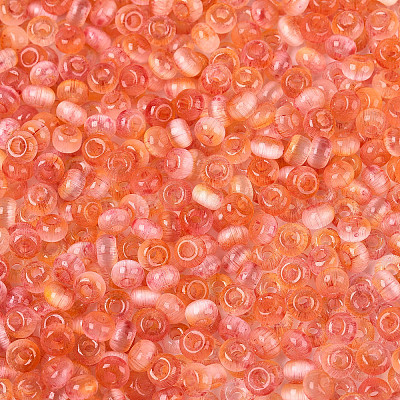 Имитация кошачьего глаза стеклянные бусины SEED-N007-31C-1