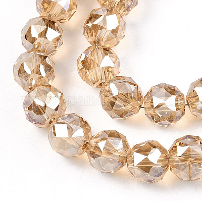 Гальванизируйте прозрачное стекло бисер нитей EGLA-N002-34C-C07-1