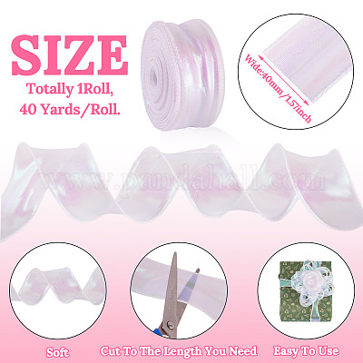 40 ярд плиссированных лент из полиэстера и шифона OCOR-TAC0013-11B-1