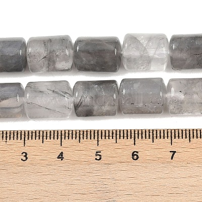 Естественный облачно кварц бисер пряди G-S396-03A-1