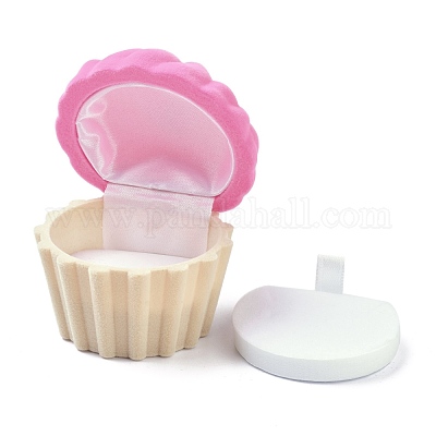 Бархат кольца коробки VBOX-F004-03A-1