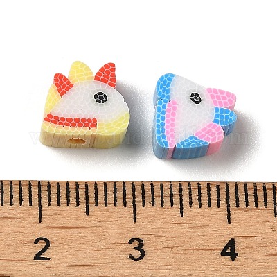 Бусины из полимерной глины  CLAY-Z001-06-1