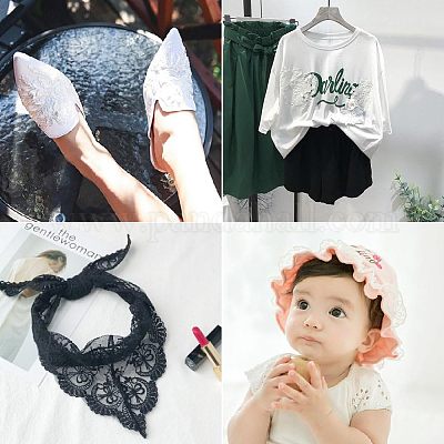 Кружевное вышивальное швейное волокно DIY-PH0019-21-1