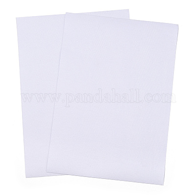 PandaHall Elite Non-woven Interlining Cloth, Tear Away Stabilizer for  Embroidery, Square, White, 1000x1000x0.2mm, 4 sheets/set