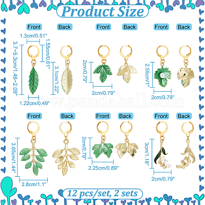 12 шт. HJEW-AB00220-1