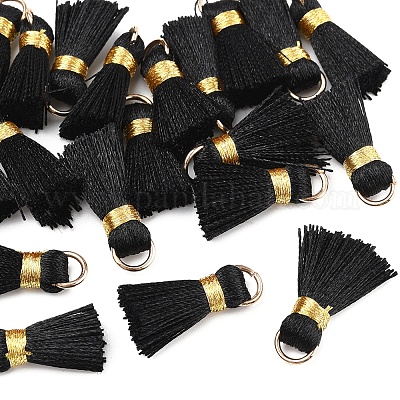 20 шт. украшения из поликоттона (полиэстер-хлопка) ручной работы в виде кисточек FIND-FS0003-27M-1