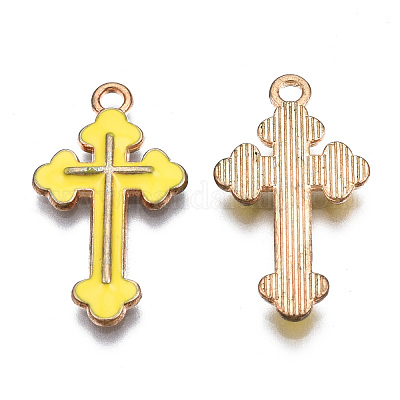 Подвески из эмали и сплава ENAM-S121-059K-1