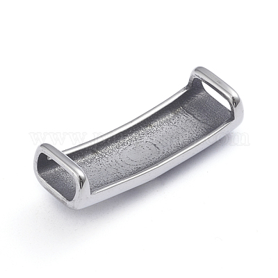 Ретро 304 нержавеющая сталь скользящие подвески/слайдерные бусины STAS-L243-006AS-1