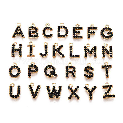 Подвески из нержавеющей стали 304 и страз STAS-T071-11B-G-1