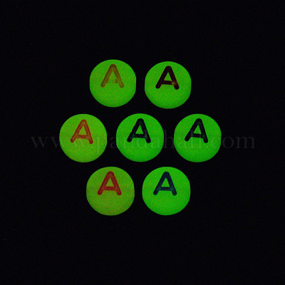 Акриловые бусины MACR-N008-58Q-1