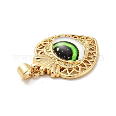 Подвески из непрозрачной смолы KK-G419-13G-1