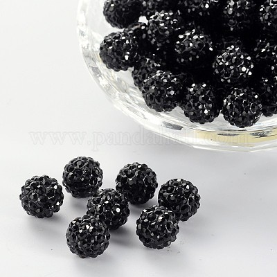 Pave disco бусины&nbsp;LS-RB-H258-10MM-280-1