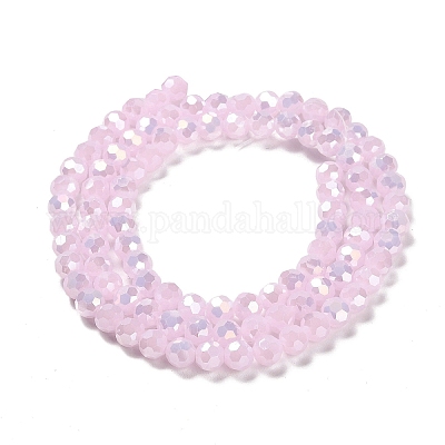 Подставки для стеклянных бусин с имитацией нефрита EGLA-A035-J6mm-B02-1